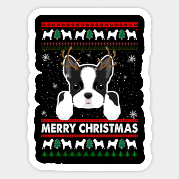 Boston Terriers Ugly Christmas Sweater Funny Christmas Tshirt Gifts Boston Terriers Ugly Christmas Sweater Funny Christmas Tshirt Gifts